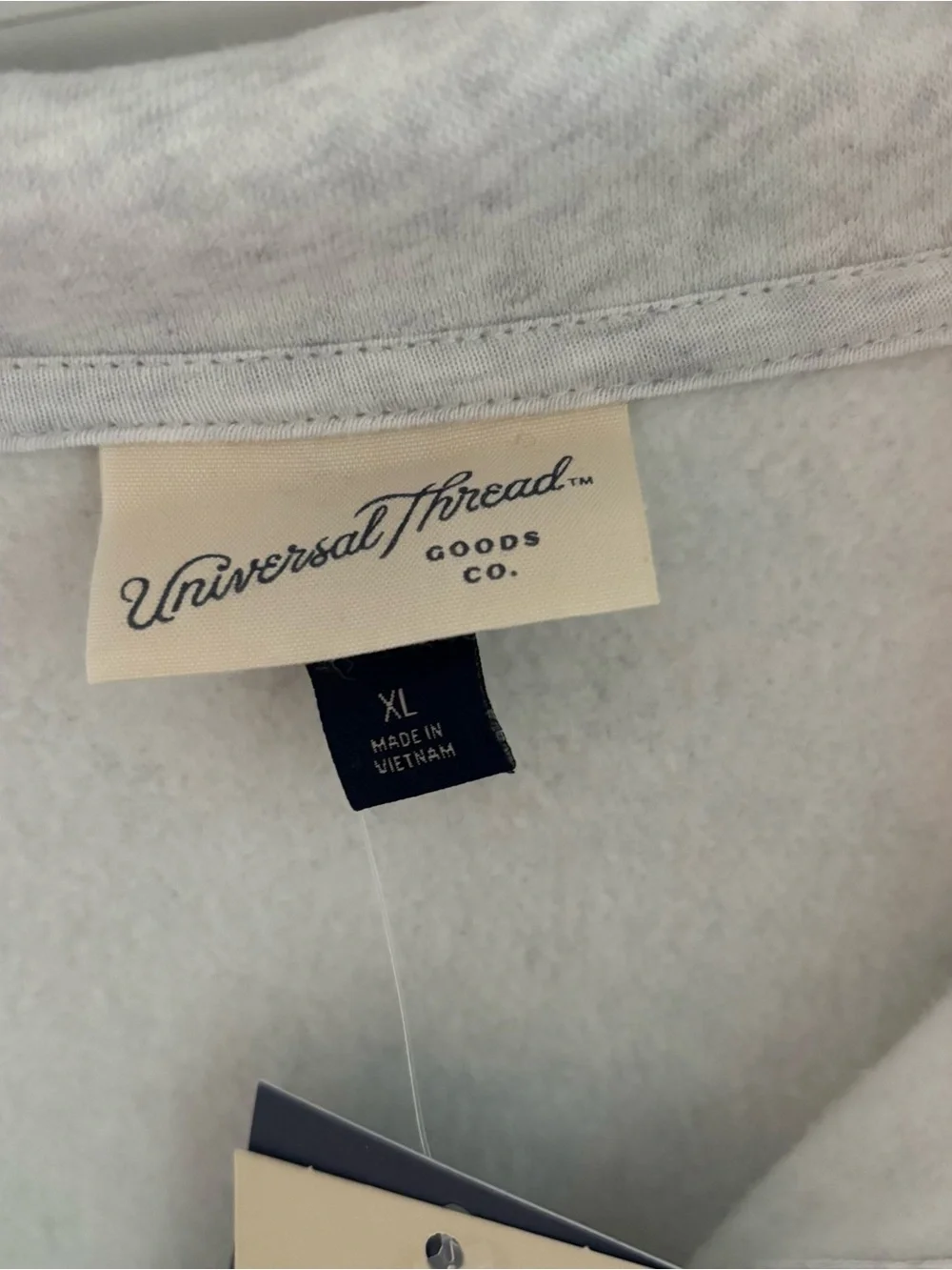 NWT Universal Thread Fleece polo sweatshirt - Picture 5 of 5